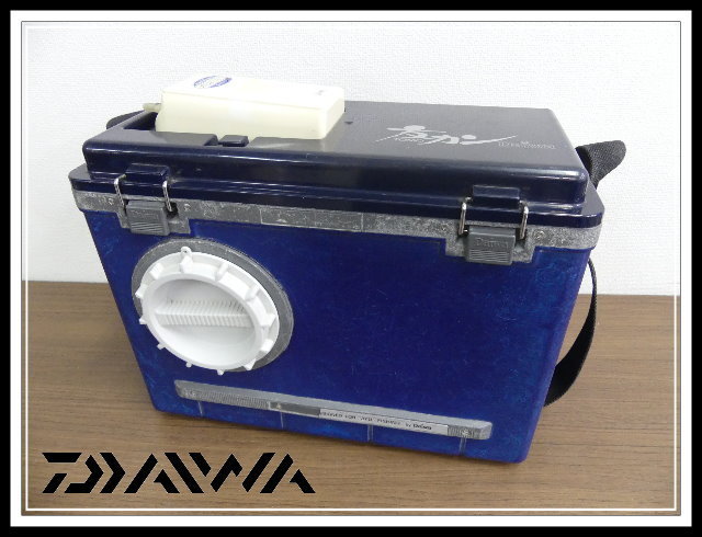数量限定，100%新品 KJ306 Daiwa ダイワ TOMO 友カン オトリ缶 鮎友釣り エアーポンプ付き つり道具(オトリ缶)｜売買されたオークション情報、yahooの商品情報をアーカイブ公開 - オークファン オトリ缶