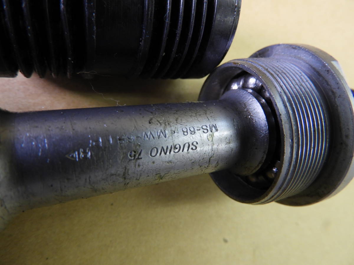 ★ＳＵＧＩＮＯ★希少★ボトムブラケット★７５★スギノ★★★★Campagnolo SUGINO 0 SG75 BRCKET BOTTOM -「スギノ75クランク」の落札相場・落札価格