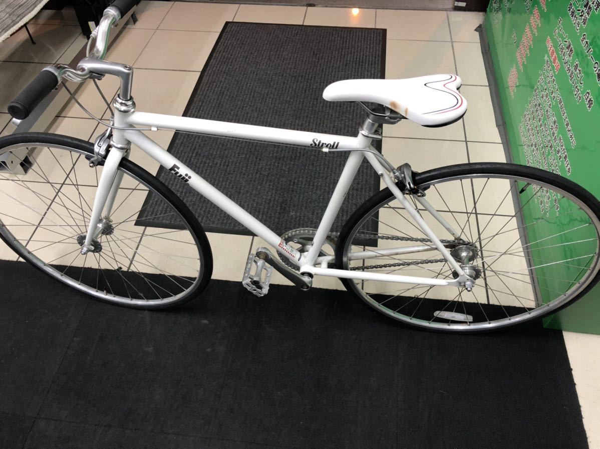 FUjl ピストバイクStrou き*る様 FUJI STROLL ピストバイク
