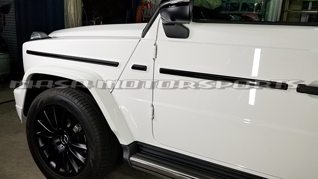 メルセデスベンツW463AGクラスG350dG550AMG63ドアモールカスタムカーボンシート10pDIYドレスアップマーキングフィルム外装デカール