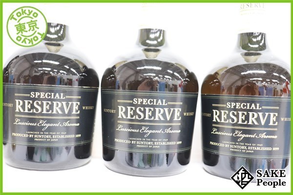 ◇注目! ウイスキー6本セット サントリー リザーブ 10年 750ml 43％ 3