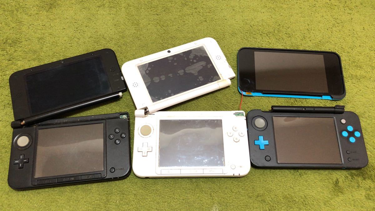 3DS LL／2DS LL 本体／完全ジャンク 3台 3DS ジャンク LL （ジャンク品） まとめ売り ジャンクの人気アイテム