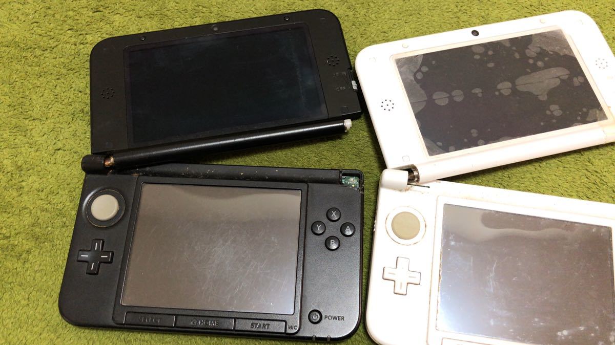 3DS LL／2DS LL 本体／完全ジャンク 3台 3DS ジャンク LL （ジャンク品） まとめ売り ジャンクの人気アイテム