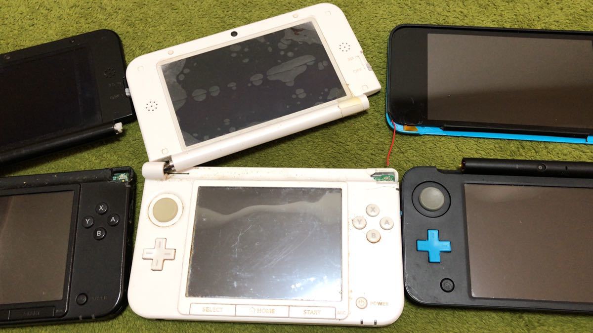 3DS LL／2DS LL 本体／完全ジャンク 3台 3DS ジャンク LL （ジャンク品） まとめ売り ジャンクの人気アイテム