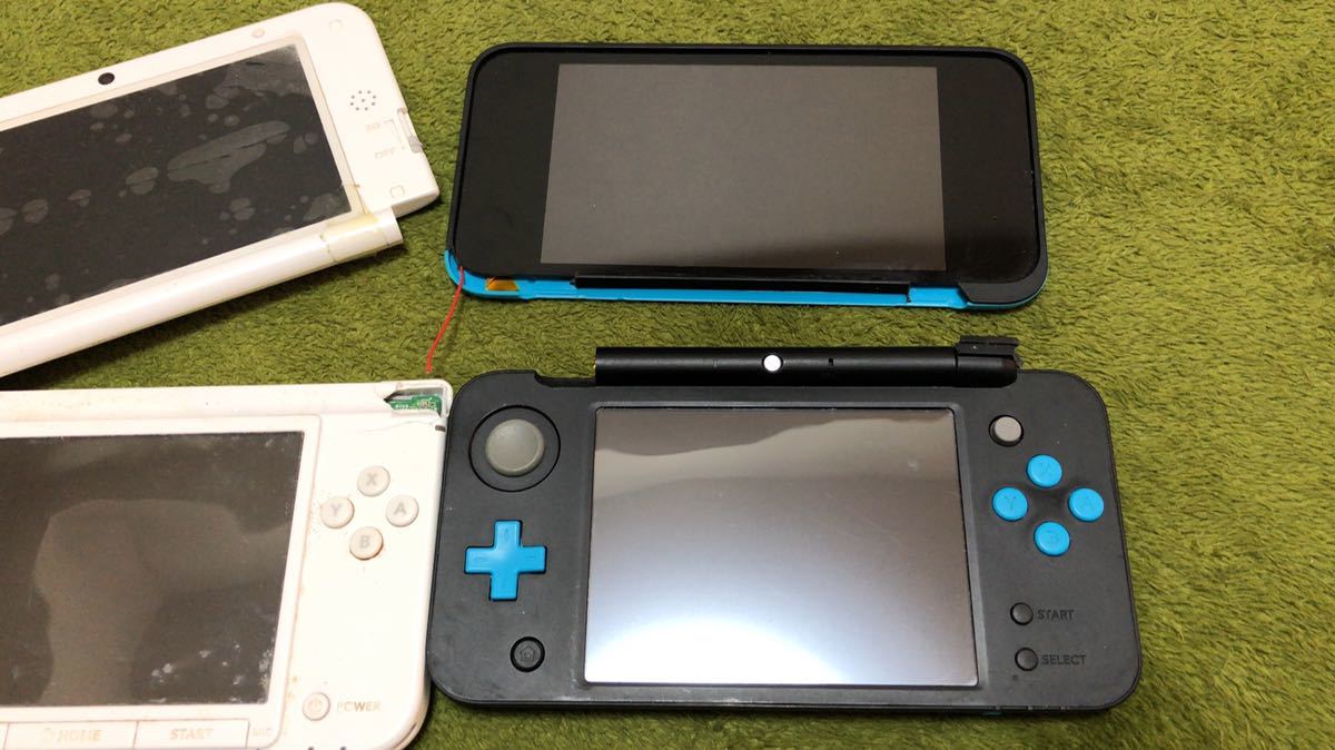 3DS LL／2DS LL 本体／完全ジャンク 3台 3DS ジャンク LL （ジャンク品） まとめ売り ジャンクの人気アイテム