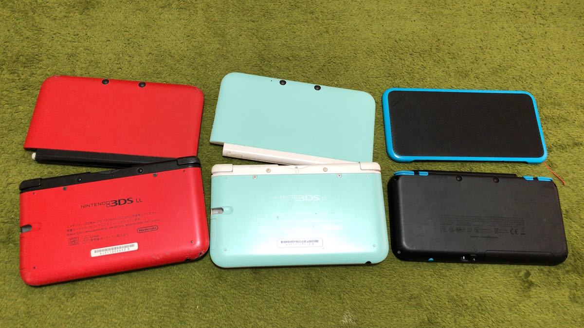 3DS LL／2DS LL 本体／完全ジャンク 3台 3DS ジャンク LL （ジャンク品） まとめ売り ジャンクの人気アイテム