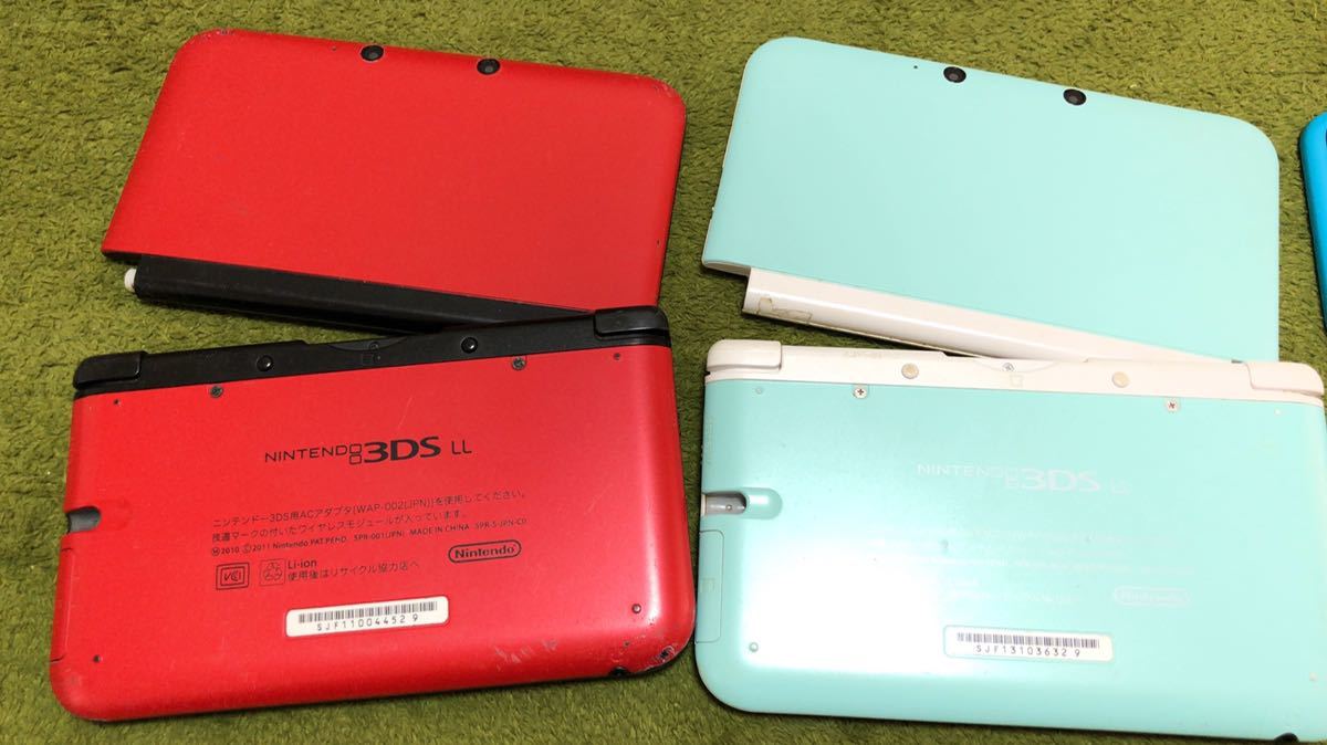 3DS LL／2DS LL 本体／完全ジャンク 3台 3DS ジャンク LL （ジャンク品） まとめ売り ジャンクの人気アイテム