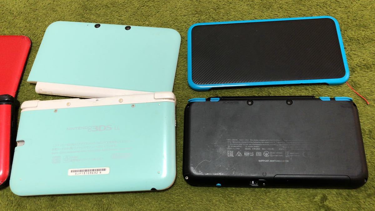 3DS LL／2DS LL 本体／完全ジャンク 3台 3DS ジャンク LL （ジャンク品） まとめ売り ジャンクの人気アイテム