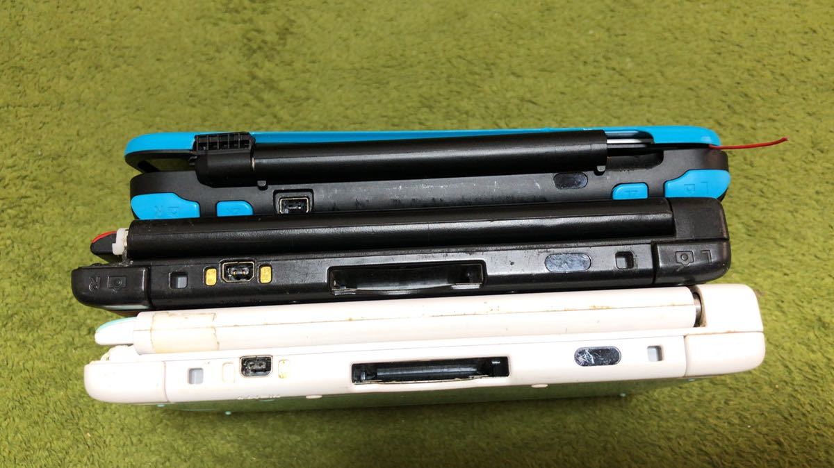 3DS LL／2DS LL 本体／完全ジャンク 3台 3DS ジャンク LL （ジャンク品） まとめ売り ジャンクの人気アイテム