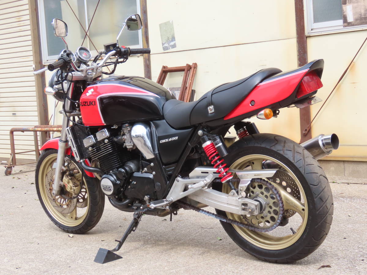 GSX400 インパルス 格安 GK79Aの諸元・スペック情報 1994年式 初年度平成11