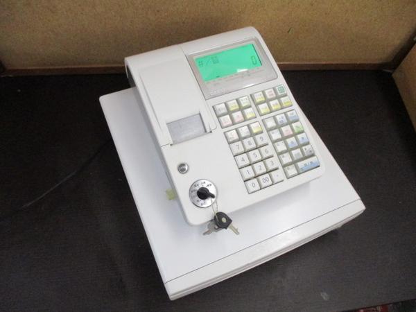 CASIO カシオ 電子 レジスター ドロア 付 TE-300 DL-1217 レジ