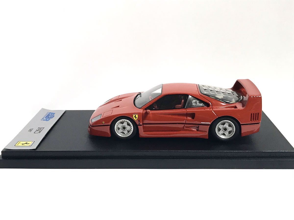 Ferrari F40 1⁄43 BBR 0 Street Black (Red) 1:43 Scale Model 1 Silver