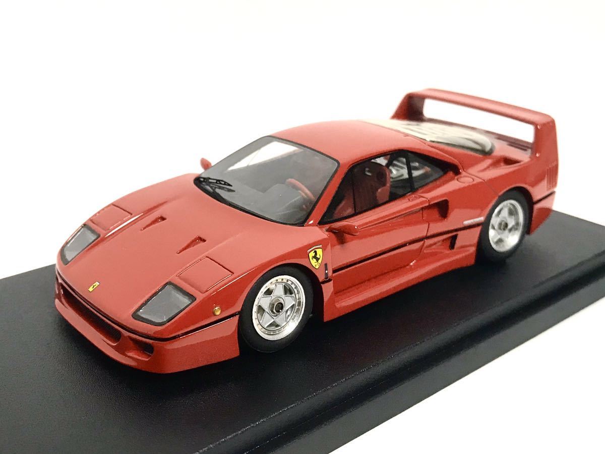 Ferrari F40 1⁄43 BBR 0 Street Black (Red) 1:43 Scale Model 1 Silver