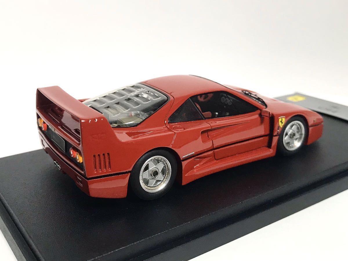 Ferrari F40 1⁄43 BBR 0 Street Black (Red) 1:43 Scale Model 1 Silver