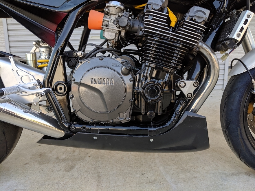 XJR1300 RP17J インジェクションモデル アンダーカウル XJR1200