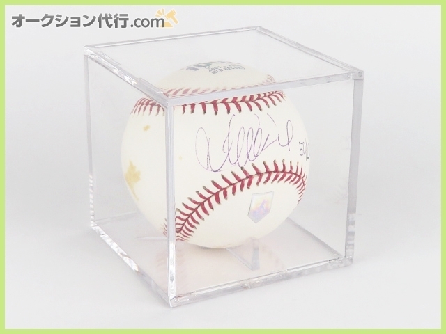 ローリングス イチロー メジャー通算1000本安打記念 直筆 サインボール