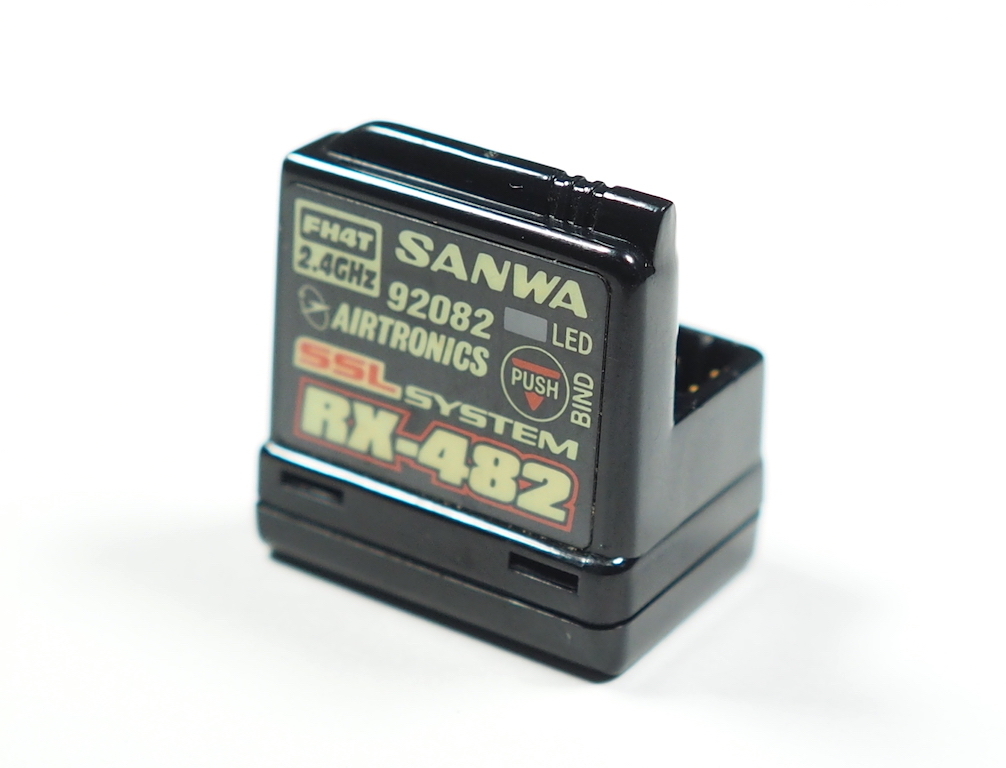 中古】サンワ RX-482 テレメトリー対応 2.4GHz受信機