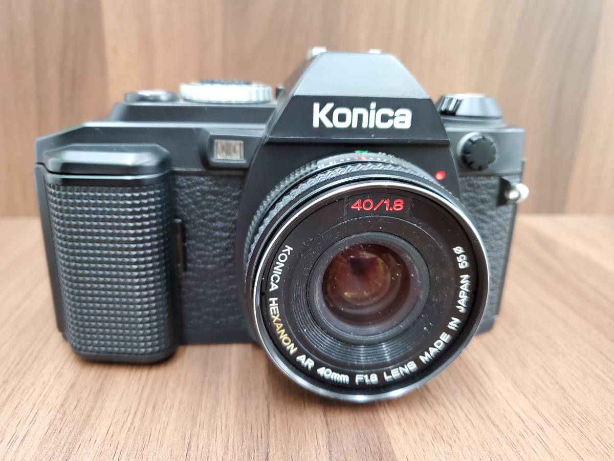 Konica FS-1 AR Hexanon SLR 35mm Film Camera 40mm - FILM CAMERA