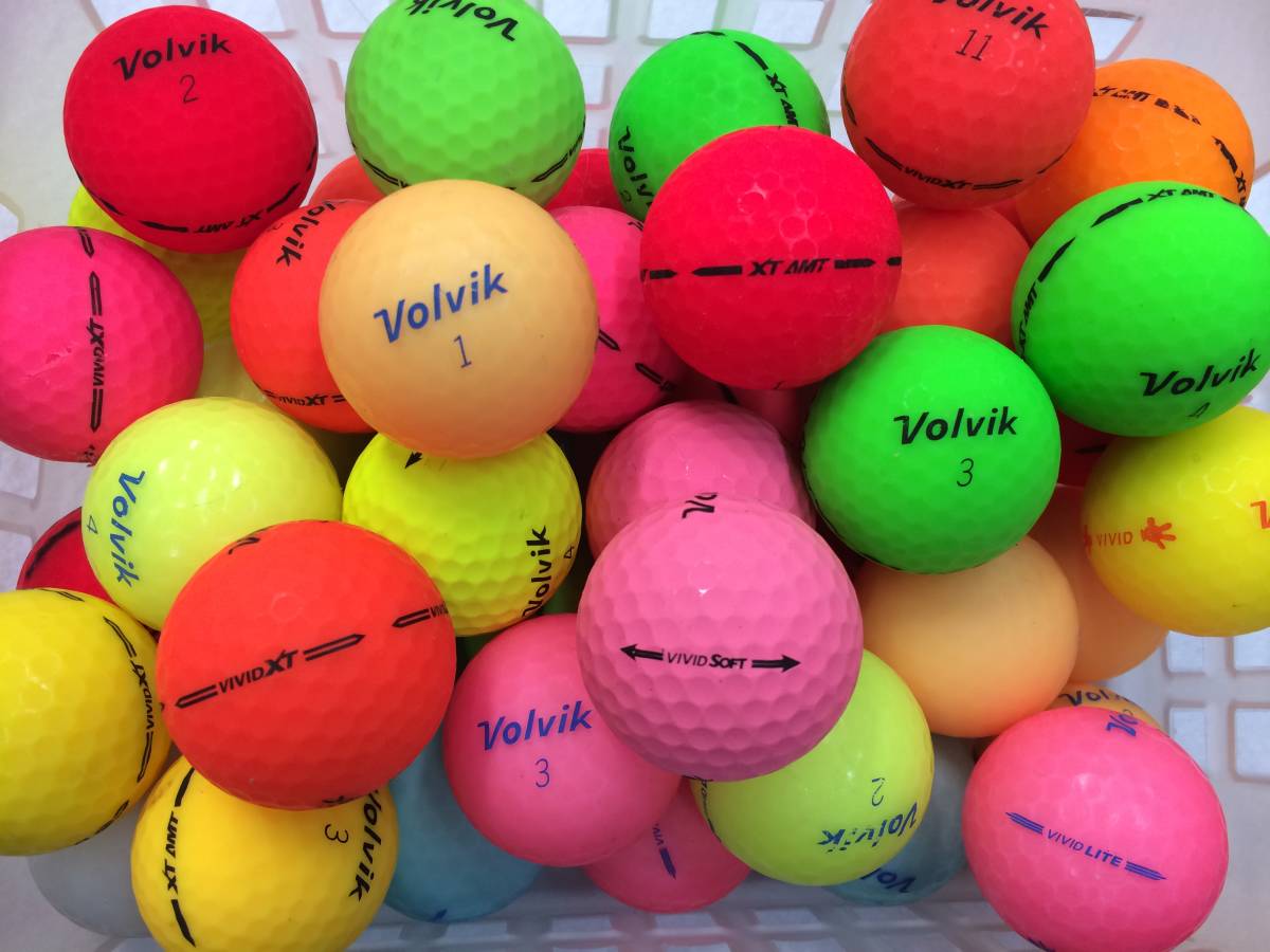 限定セール，セール Volvik マットカラーシリーズ 45個 ロストボール(40個～)｜売買されたオークション情報、yahooの商品情報をアーカイブ公開 - オークファン ボール