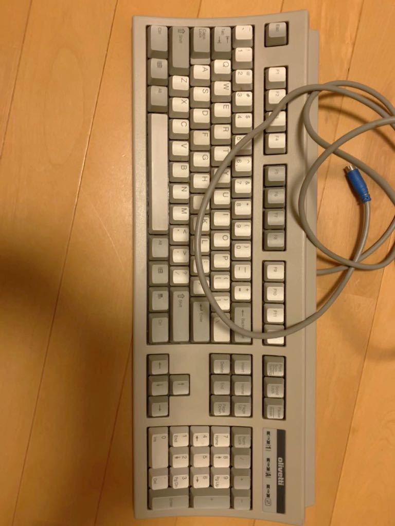 Olivettiブランド キーボードPS/2 ,今はなきイタリアコンピューター