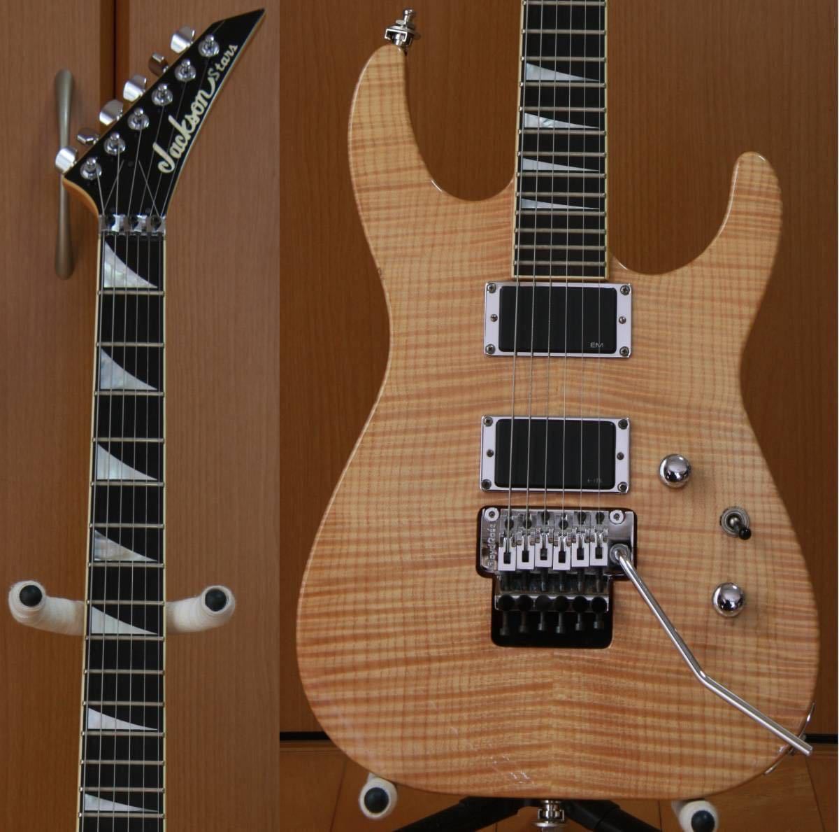 □□□□ Jackson Stars soloist SL-TN01 ソロイスト EMG-PU トラ杢 