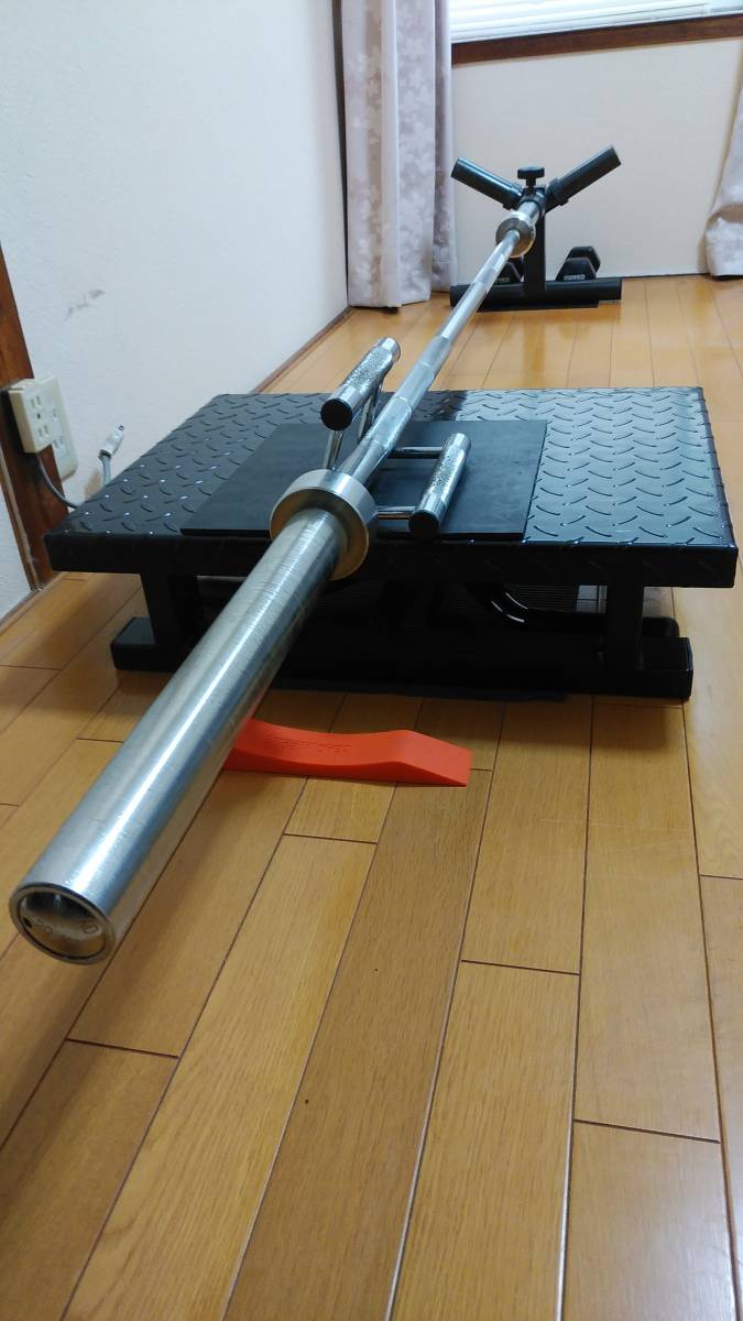 【HOT，新作登場】 Tバーロウ IVANKO製50mmバーベルバー+プラットフォーム+レードルローイング ジム(エクササイズ用品)｜売買されたオークション情報、yahooの商品情報をアーカイブ公開 - オークファン その他