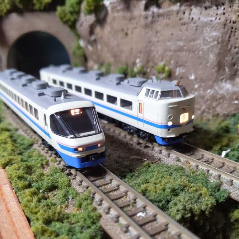 0 JR 485系特急電車 TOMIX Nゲージ車両 (スーパー雷鳥仕様)セット | (7