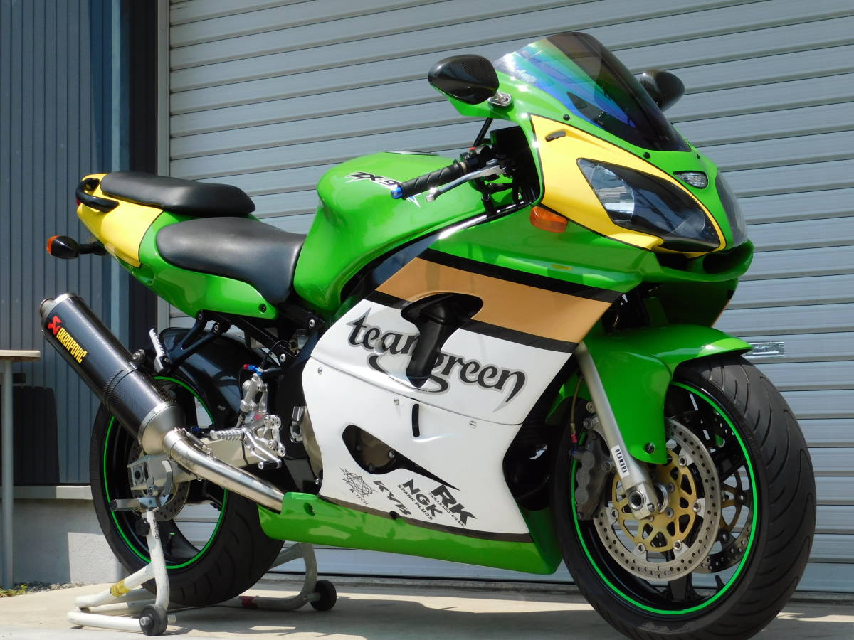 カワサキ GPZ1100 赤 旧車 落札後新規車検取得 車検・自賠・納整費は