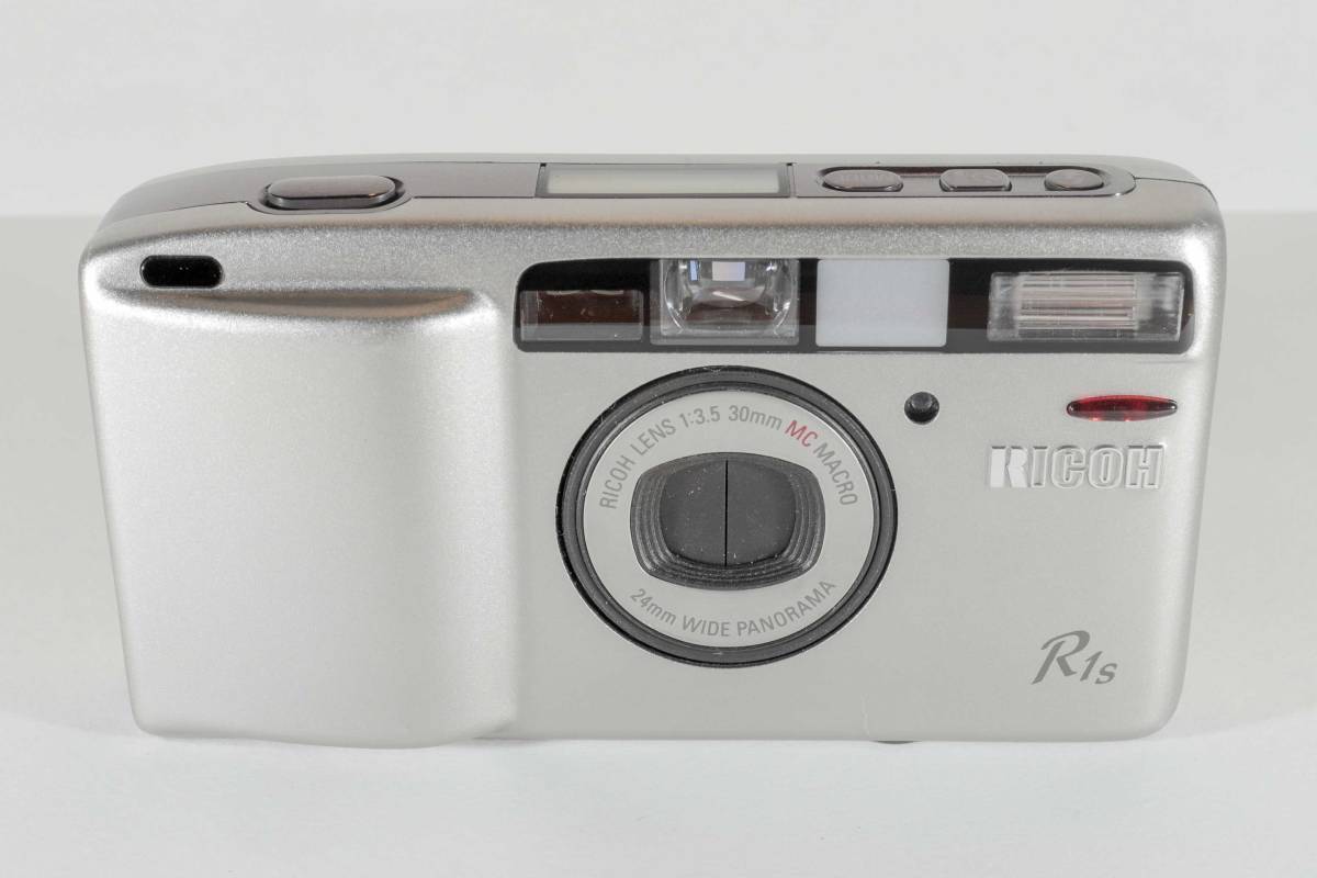 67リコー R1s シルバー RICOH コンパクト フィルムカメラ RICOH LENS