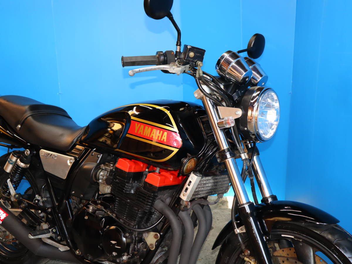 XJR400R 予備検査合格済み RZカラー ショート管 動画 車両の状態を