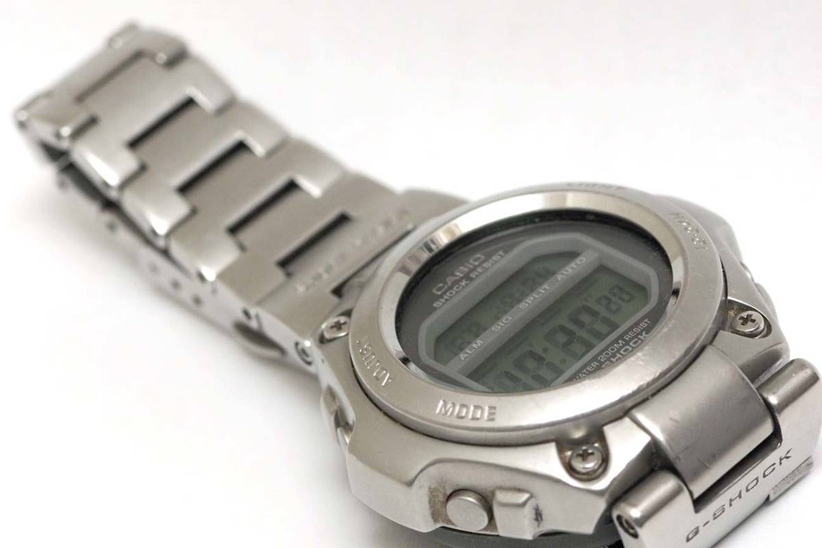 カシオ CASIO G-SHOCK DW-8900 (MRG-100 海外版) ステンレスバンド 