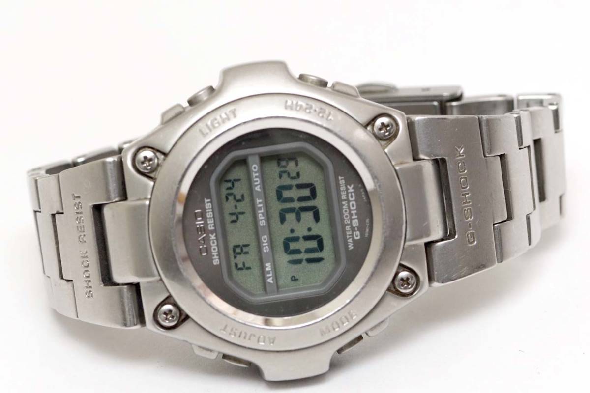 カシオ CASIO G-SHOCK DW-8900 (MRG-100 海外版) ステンレスバンド 