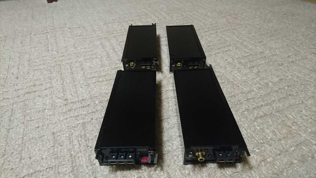 【本日値下げ中】BEWITH R-107S モノラルパワーアンプ　2個セット BEWITH R-107S Reference ビーウィズ モノラルパワーアンプ Amplifier