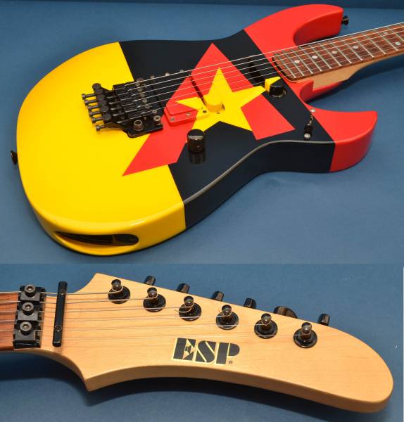 ☆ESP☆SEC-FRG ALFEE 高見沢モデル フラッグカラー レア!美品☆(ESP