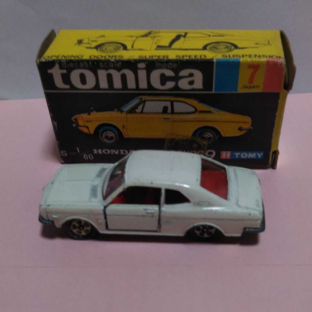 トミカ黒箱ホンダ1300クーペ（日本製）（旧ホイール1A）（必ず商品説明