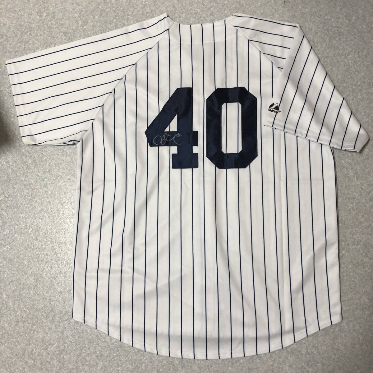 ニューヨークヤンキース　サイン入りユニフォーム MLB 王建民 - Yahoo!オークション ヤンキース ワン・チェンミン SHOPに