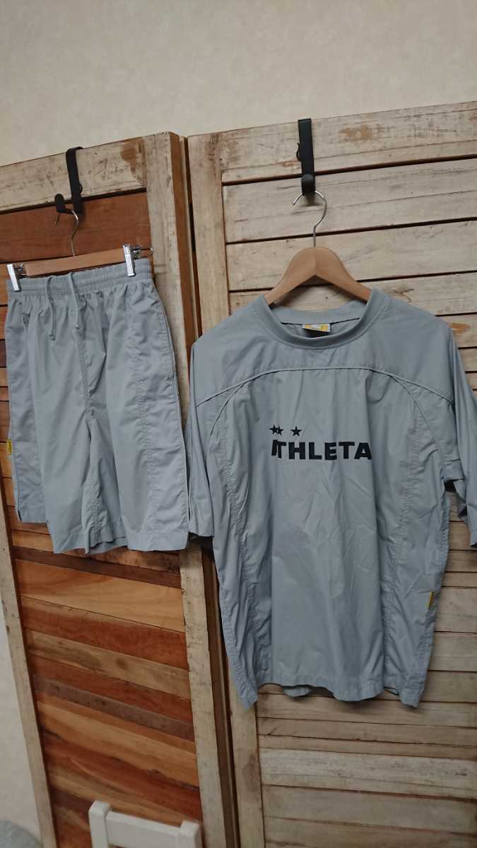  ATHLETA アスレタ ピステ 上下 セットアップ ショート 半袖 ハーフパンツ L(ウインドブレーカー)｜売買されたオークション情報、yahooの商品情報をアーカイブ公開 - オークファン ウインドブレーカー