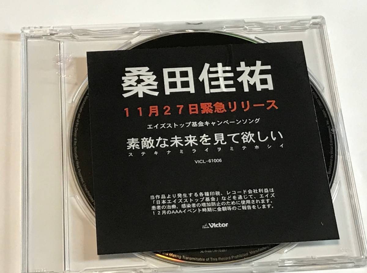 非売品 状態良 桑田佳祐 素敵な未来を見て欲しい他全3曲 VICL-61006