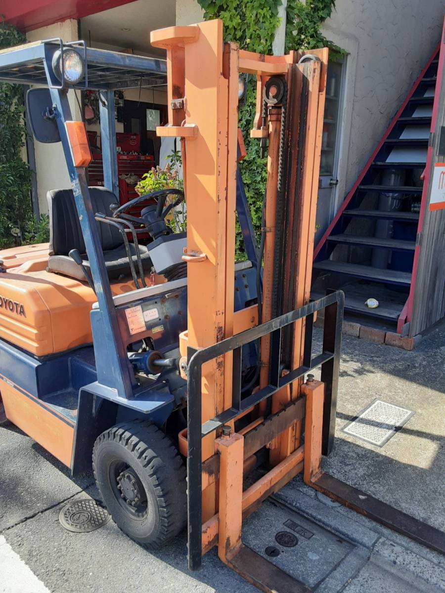 トヨタフォークリフト5FGL14揚高3000㎜荷重1350㎏使用20208H トヨタフォークリフト5FGL14 トヨタフォークリフト5FGL14揚高3000