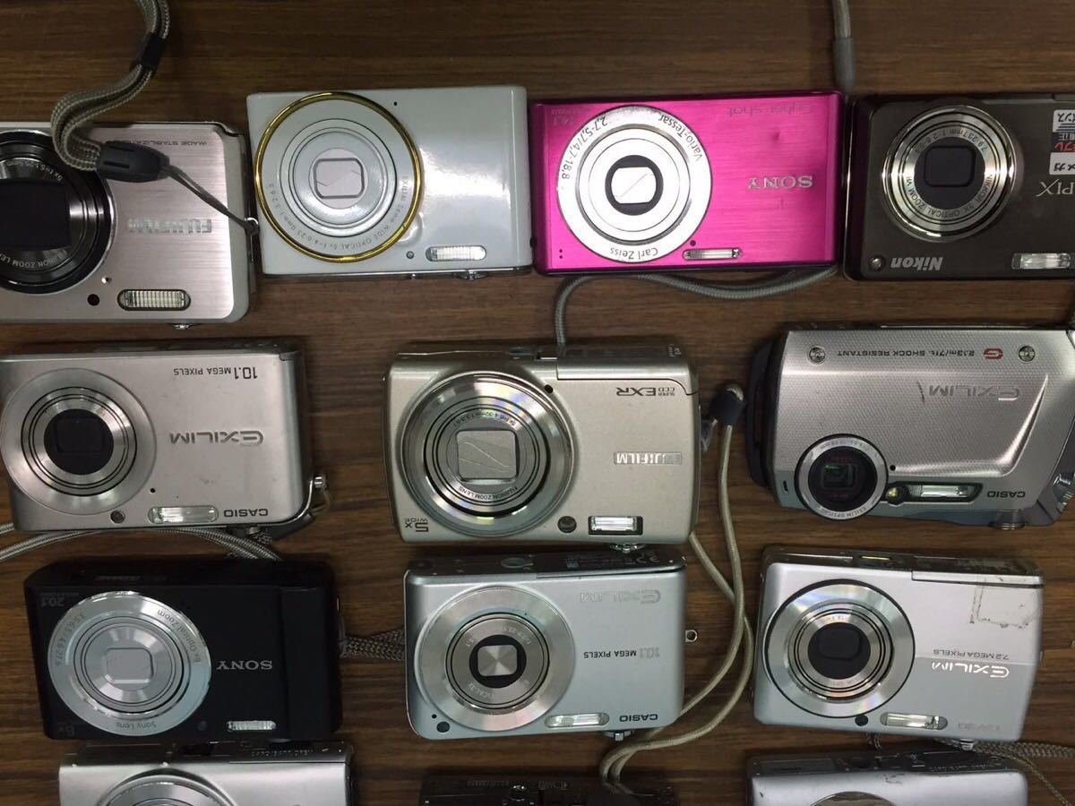 CASIO/SONY/Canon など コンパクトデジタルカメラ まとめ売り 計18台