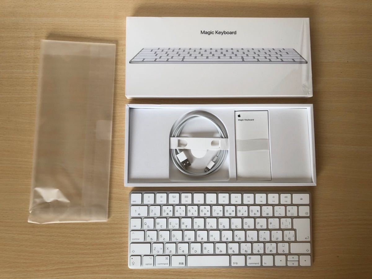 美品】Magic Keyboard【apple】 MRA22J/A 日本語JIS配列 付属品(本体