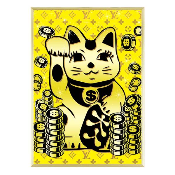 新作 LOUIS VUITTON ルイ・ヴィトン＆ 招き猫 ポスター A1サイズ ルイ