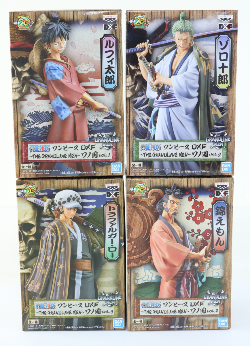【未開封】ワンピース フィギュア GRANDLINE MEN 全36種セット 中古・未開封品】GRANDLINE MEN グラメン ワンピース ワノ国 ルフィ