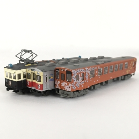 のの様 鉄コレ 上田電鉄 5250型 丸窓電車 2両 / 弘南鉄道 7000系 弘南カラー