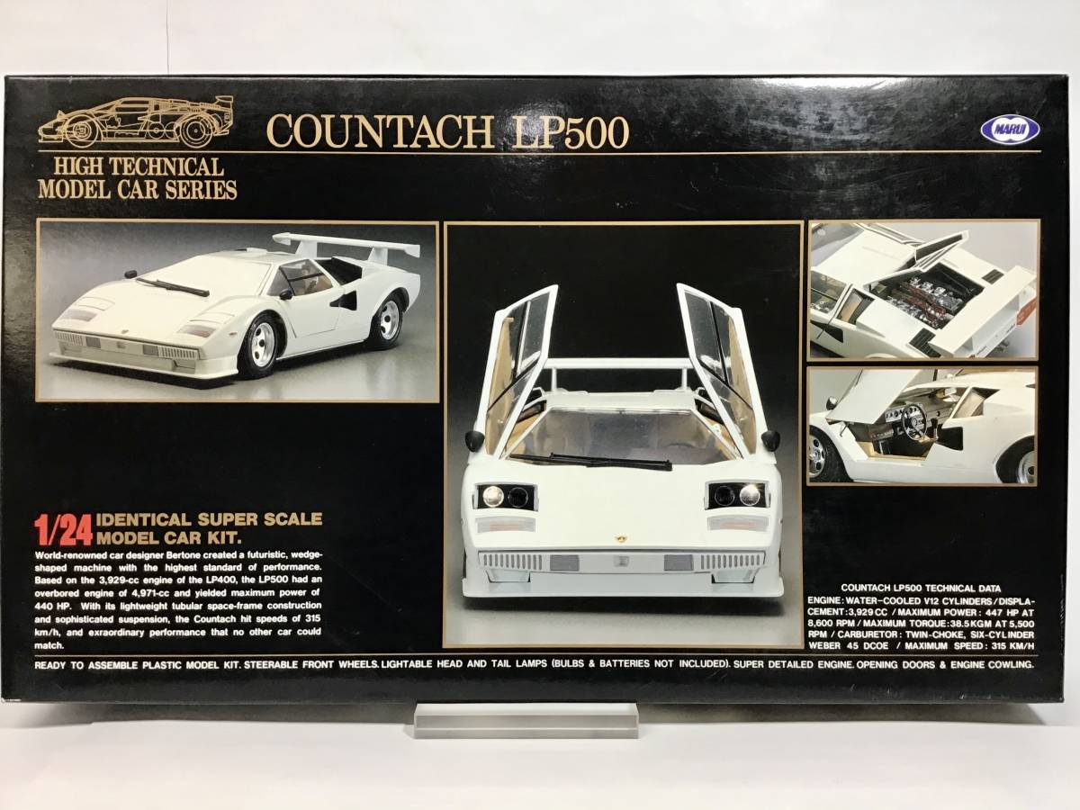 正規品，人気SALE東京マルイ 1/24 ランボルギーニ カウンタック LP500 未組立プラモデル(ランボルギーニ)｜売買されたオークション情報、yahooの商品情報をアーカイブ公開 - オークファン ランボルギーニ