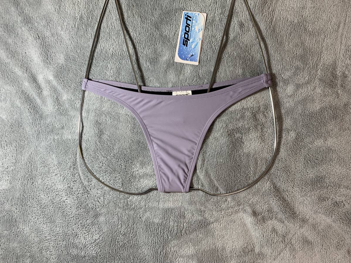 爆買い，2026 sporti スポルチ 女性用 ビーチバレー Tバック ビキニ ショーツ 水着 ブルマ Lavendar Grey 海外XS(パンツ)｜売買されたオークション情報、yahooの商品情報をアーカイブ公開 - オークファン 女性用