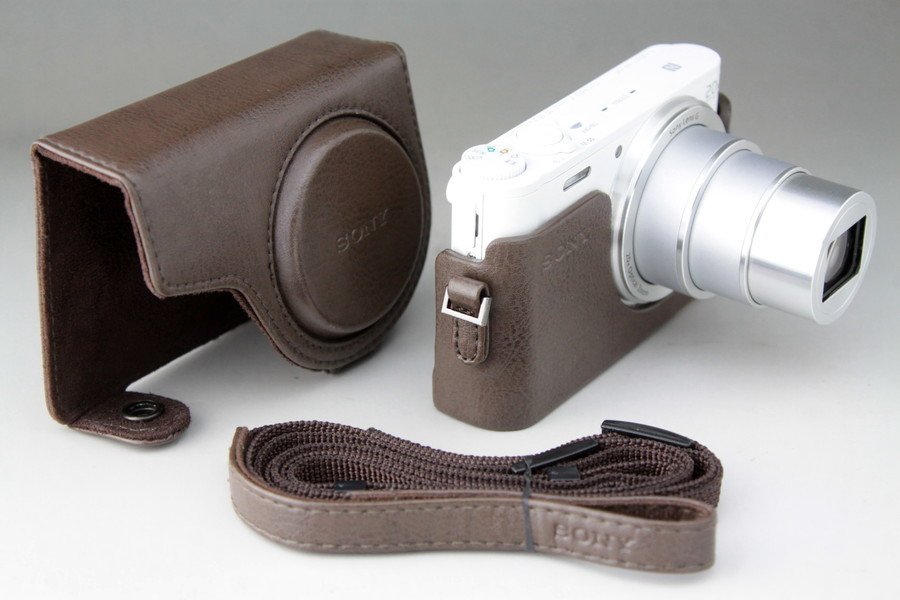 純正ケース付き SONY Cyber-Shot DSC-WX350 Wi-Fi対応 有効1820万画素