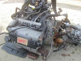 K6A キャリィ DA63T EBD-DA63T エンジン : E⁄G 26U 57112km