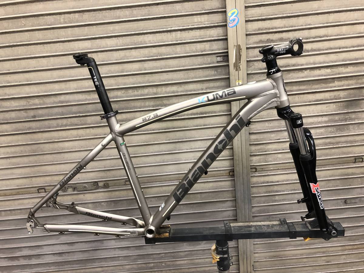 KUMA 27.3 BIANCHI 「ビアンキ」 | 2017年モデル 27.5インチ マウンテン Bianchi KUMA27.3 2014年モデル フレームセット &frasl; 大阪美原北インター店 cycle KUMA27.4