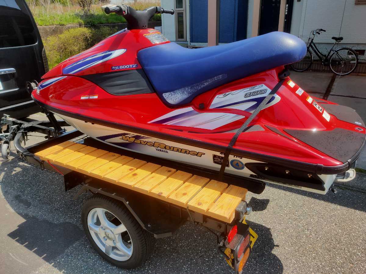 豊富な，本物保証 YAMAHA ヤマハ ジェットスキー MJ800TZ トレーラー＆船検＆車検付き 直接取り引きのみ(ヤマハ)｜売買されたオークション情報、yahooの商品情報をアーカイブ公開 - オークファン 本体
